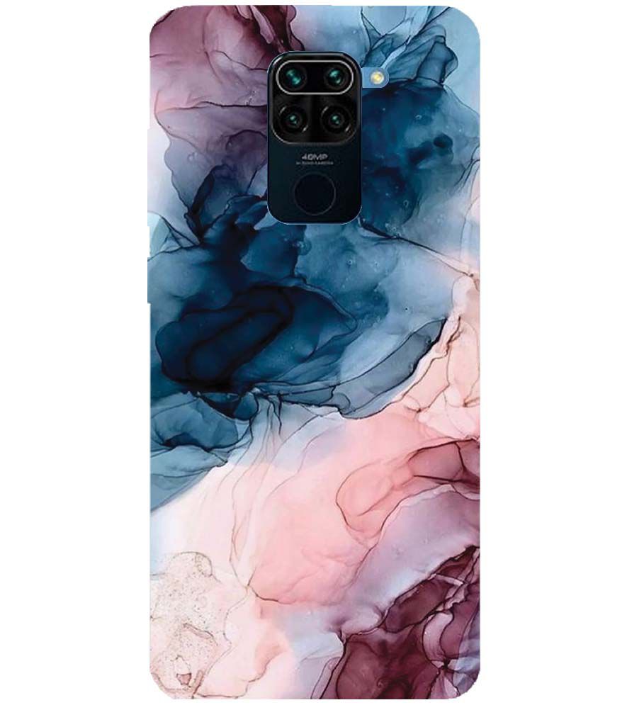 PS1323-Premium Marbles Back Cover for Xiaomi Redmi Note 9