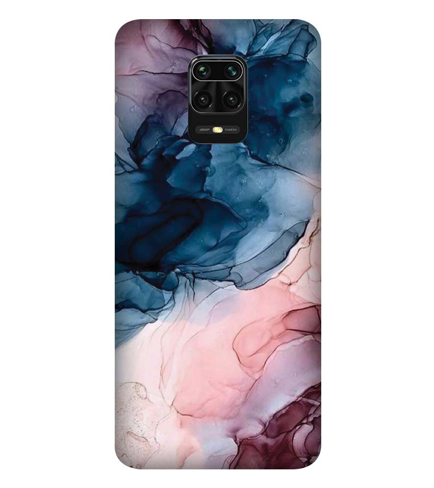 PS1323-Premium Marbles Back Cover for Xiaomi Redmi Note 9S