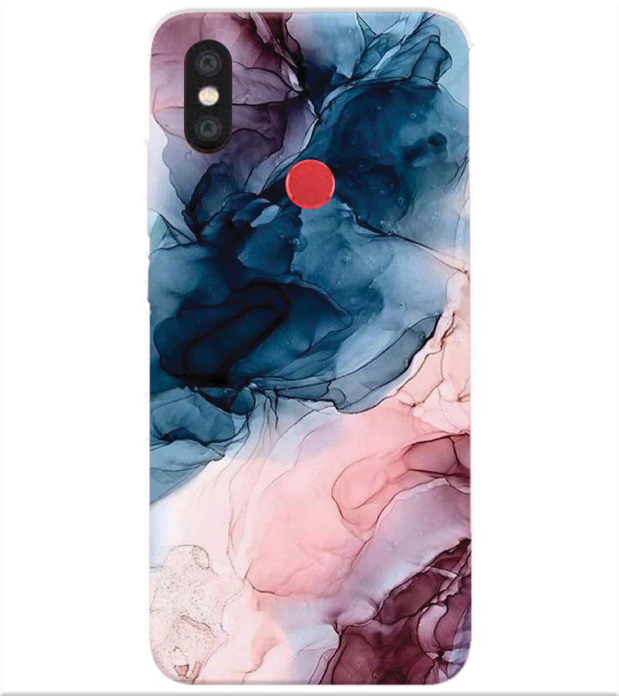 PS1323-Premium Marbles Back Cover for Xiaomi Redmi Y2