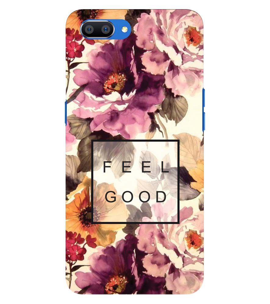 PS1324-Feel Good Flowers Back Cover for Oppo A3s