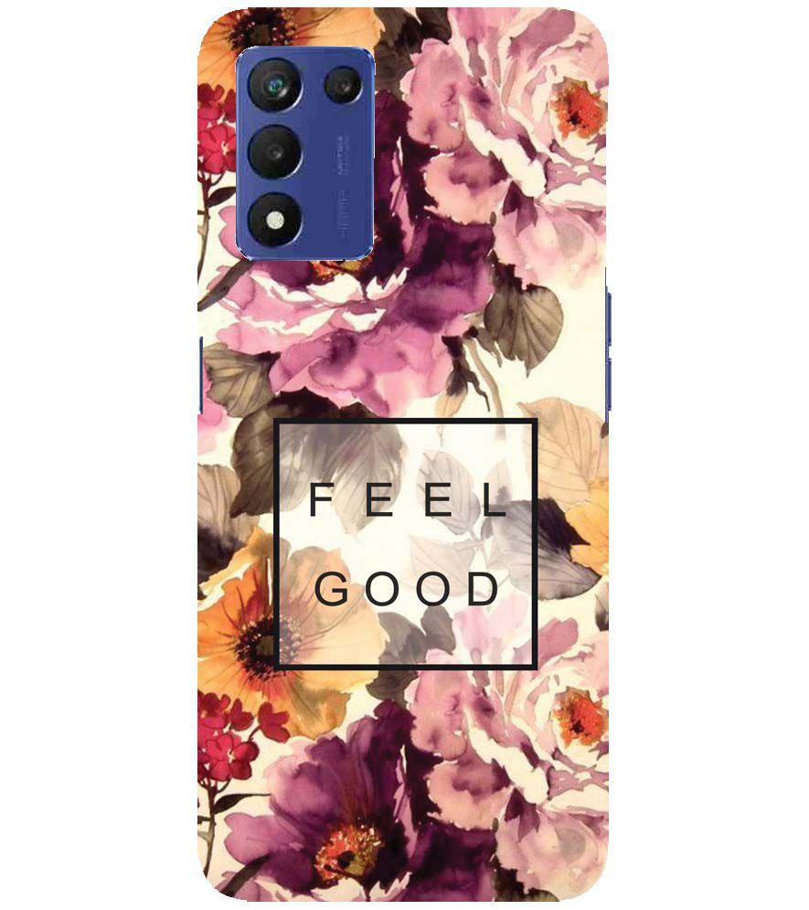 PS1324-Feel Good Flowers Back Cover for Realme 9 5G Speed