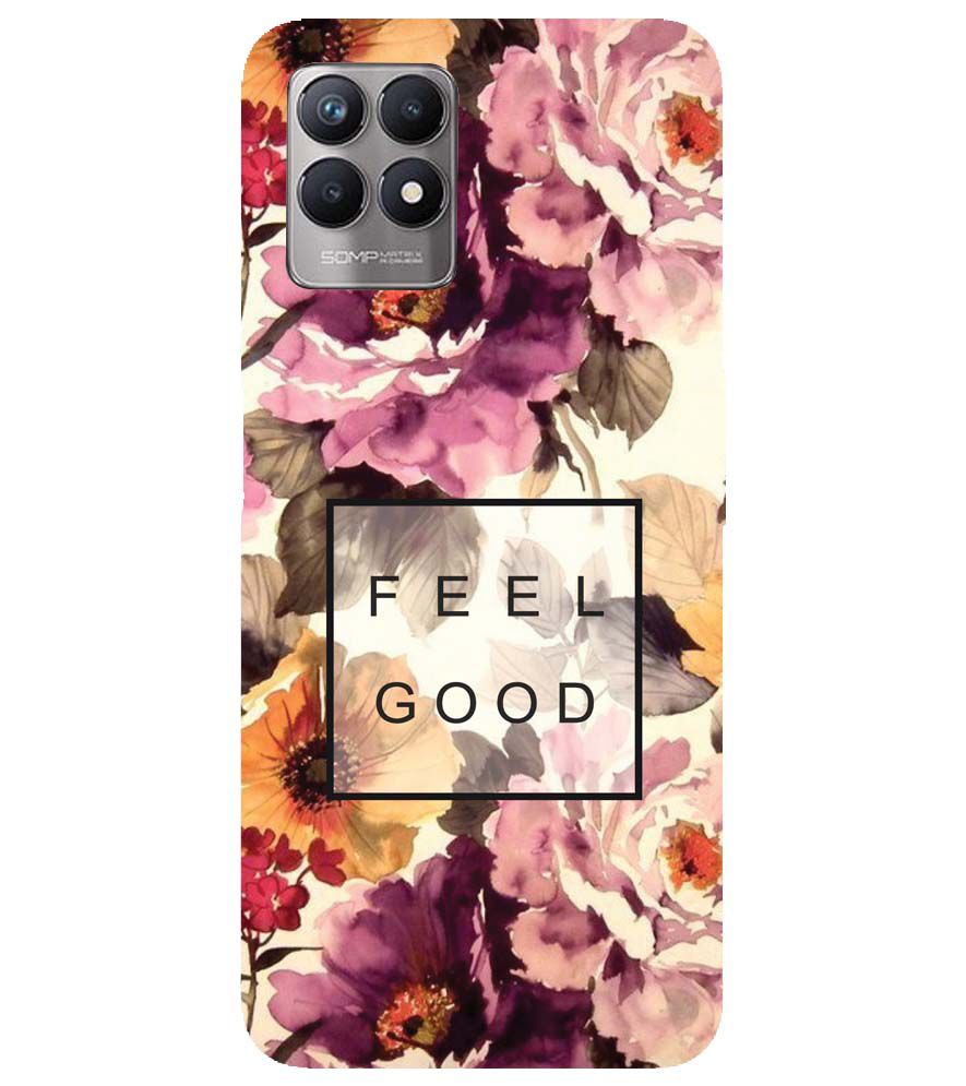 PS1324-Feel Good Flowers Back Cover for Realme Narzo 50