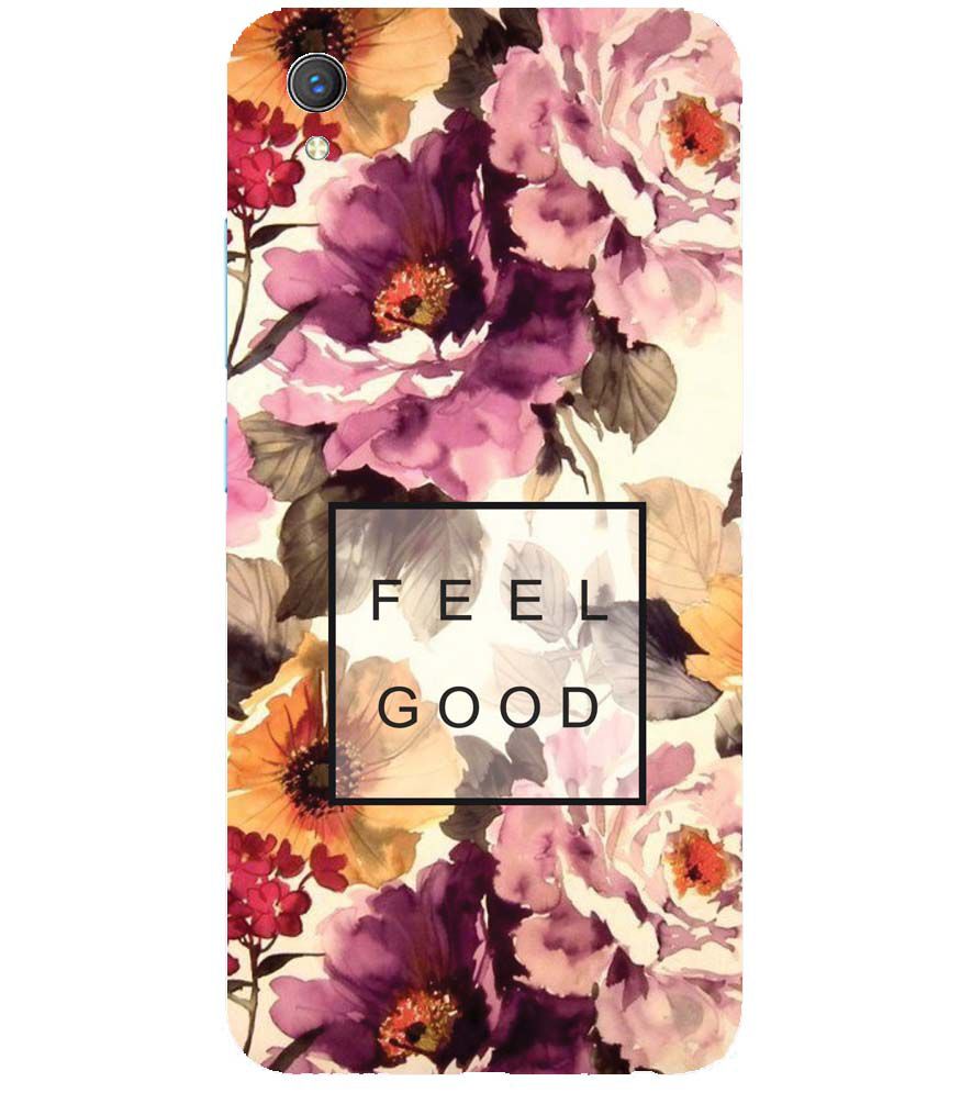 PS1324-Feel Good Flowers Back Cover for vivo Y1s