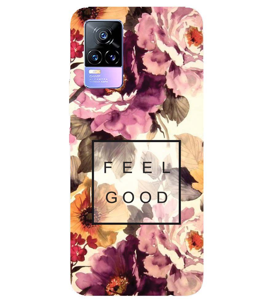 PS1324-Feel Good Flowers Back Cover for vivo Y73