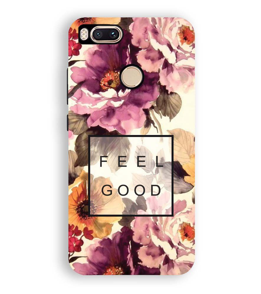 PS1324-Feel Good Flowers Back Cover for Xiaomi Redmi A1