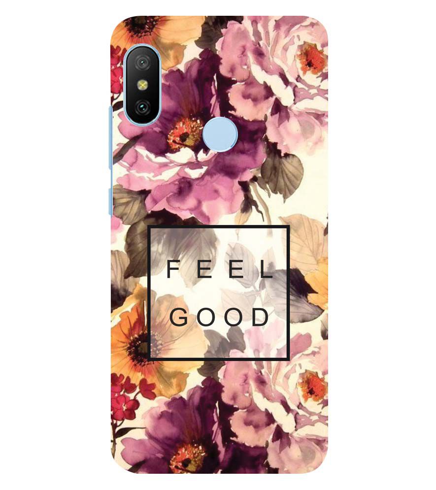 PS1324-Feel Good Flowers Back Cover for Xiaomi Redmi A2