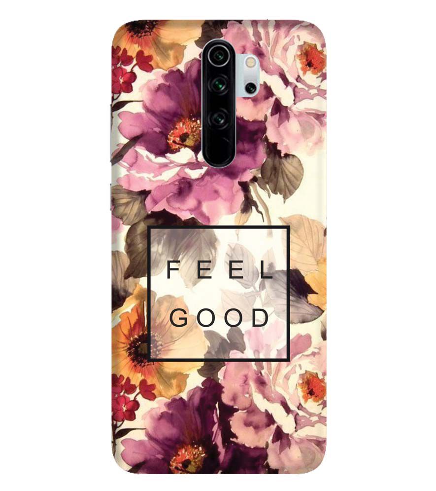 PS1324-Feel Good Flowers Back Cover for Xiaomi Redmi Note 8 Pro