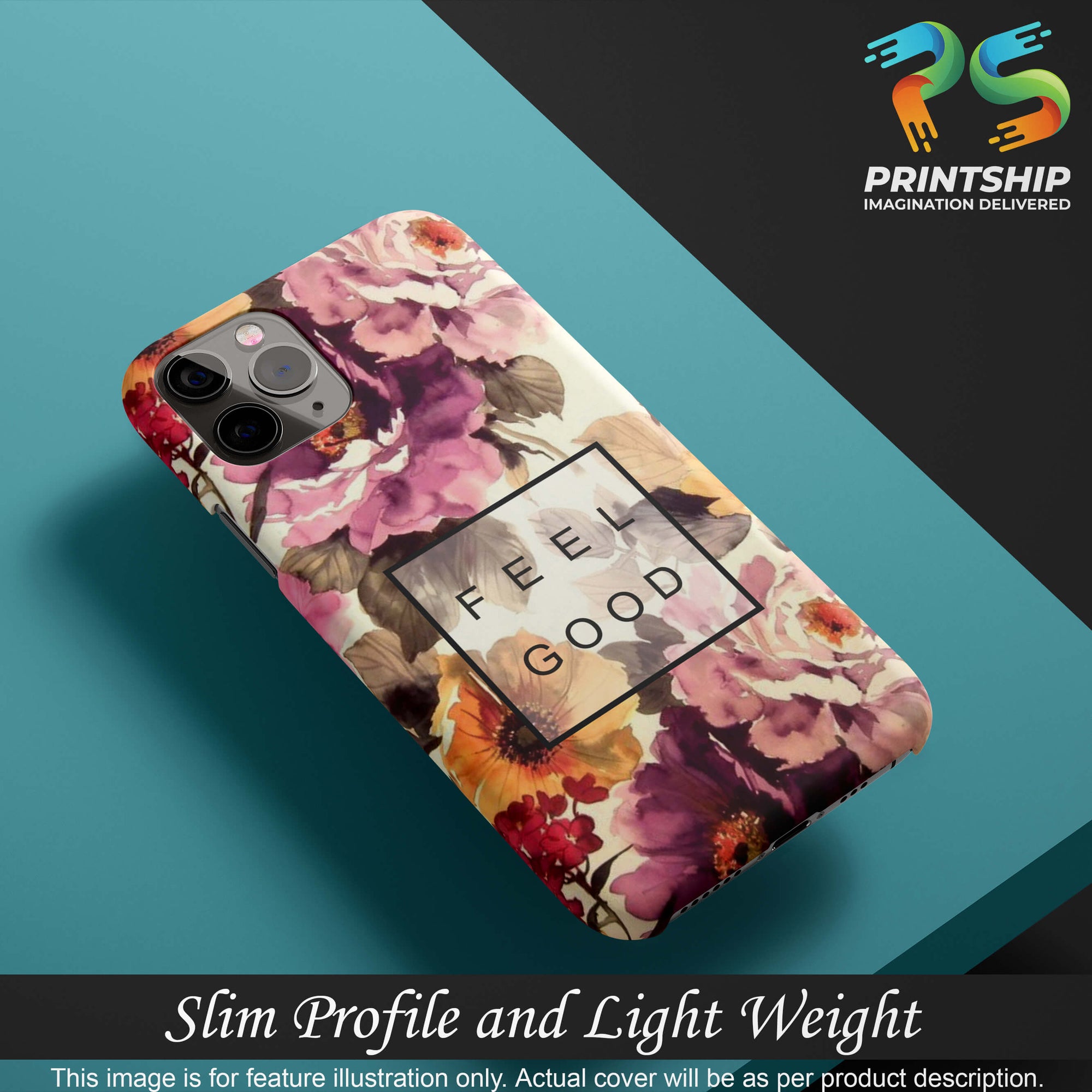 PS1324-Feel Good Flowers Back Cover for Xiaomi Poco X2-Image4