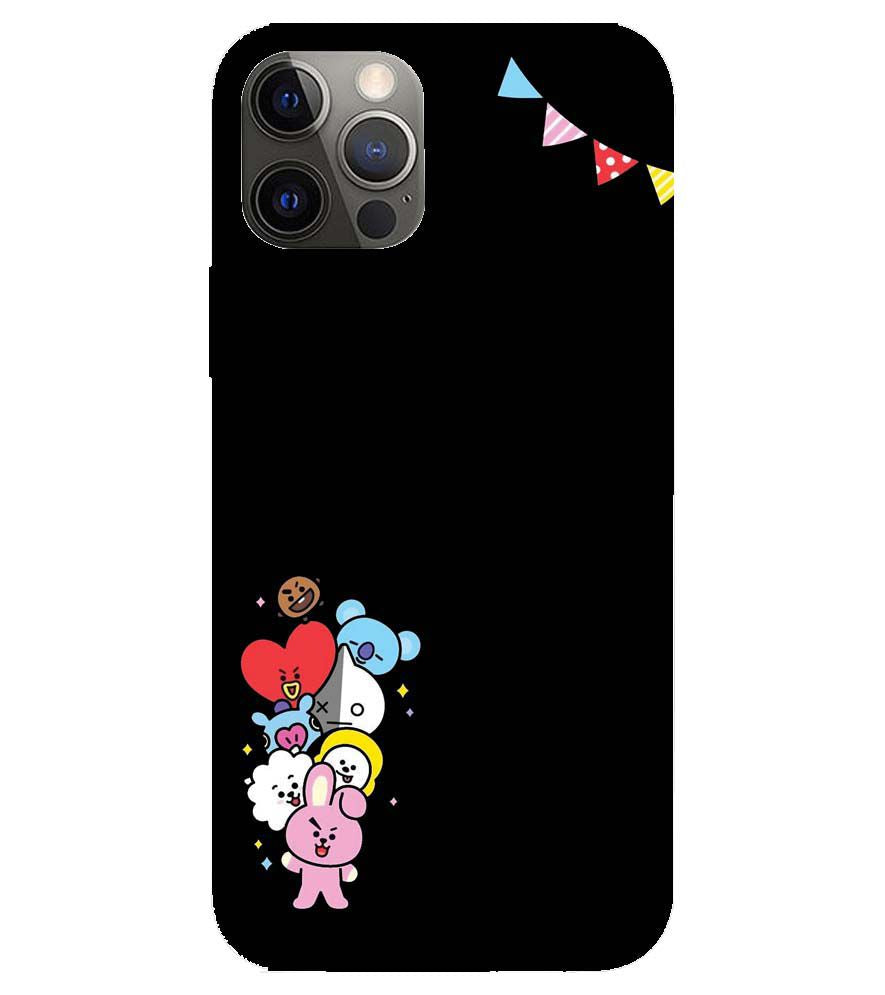 PS1325-Animals Brigade Back Cover for Apple iPhone 12 Pro