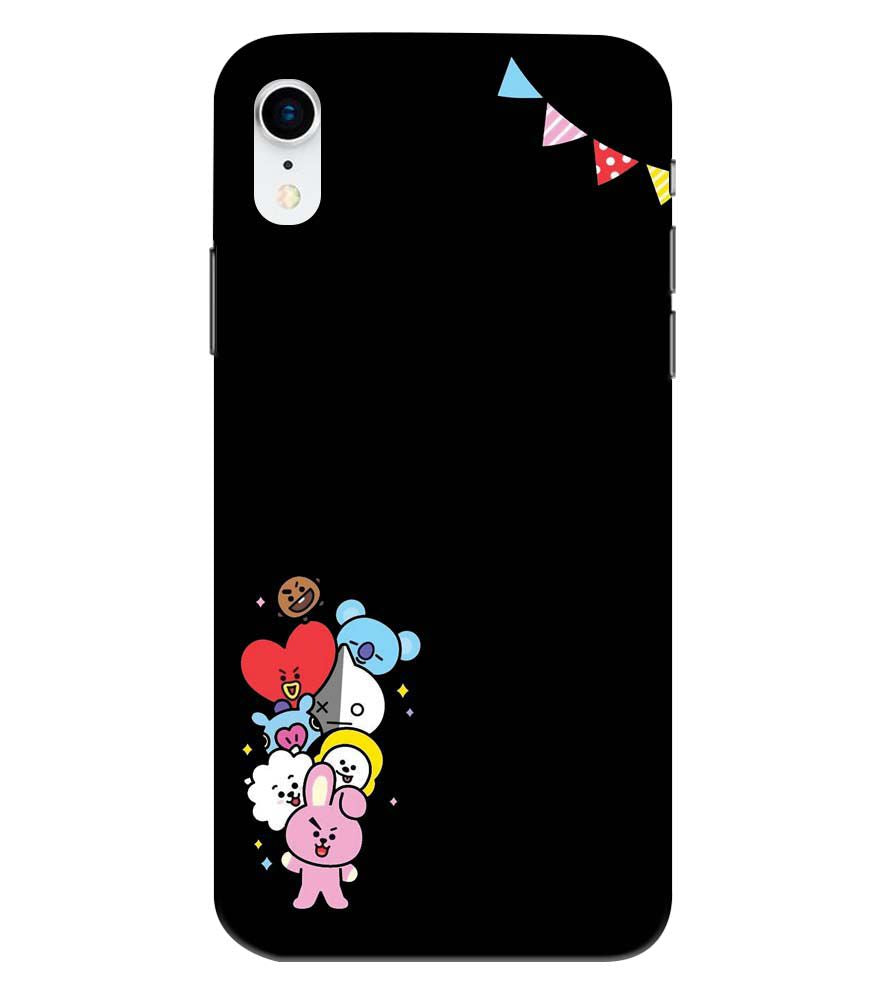 PS1325-Animals Brigade Back Cover for Apple iPhone XR