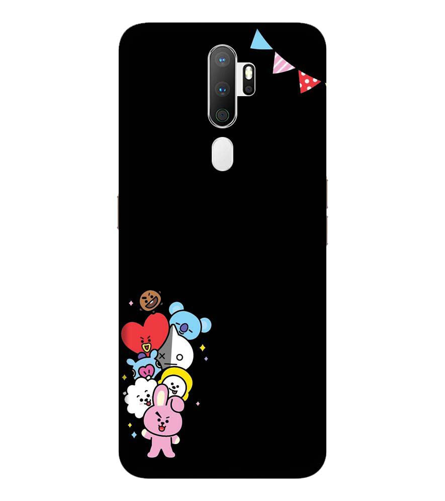 PS1325-Animals Brigade Back Cover for Oppo A9 (2020)