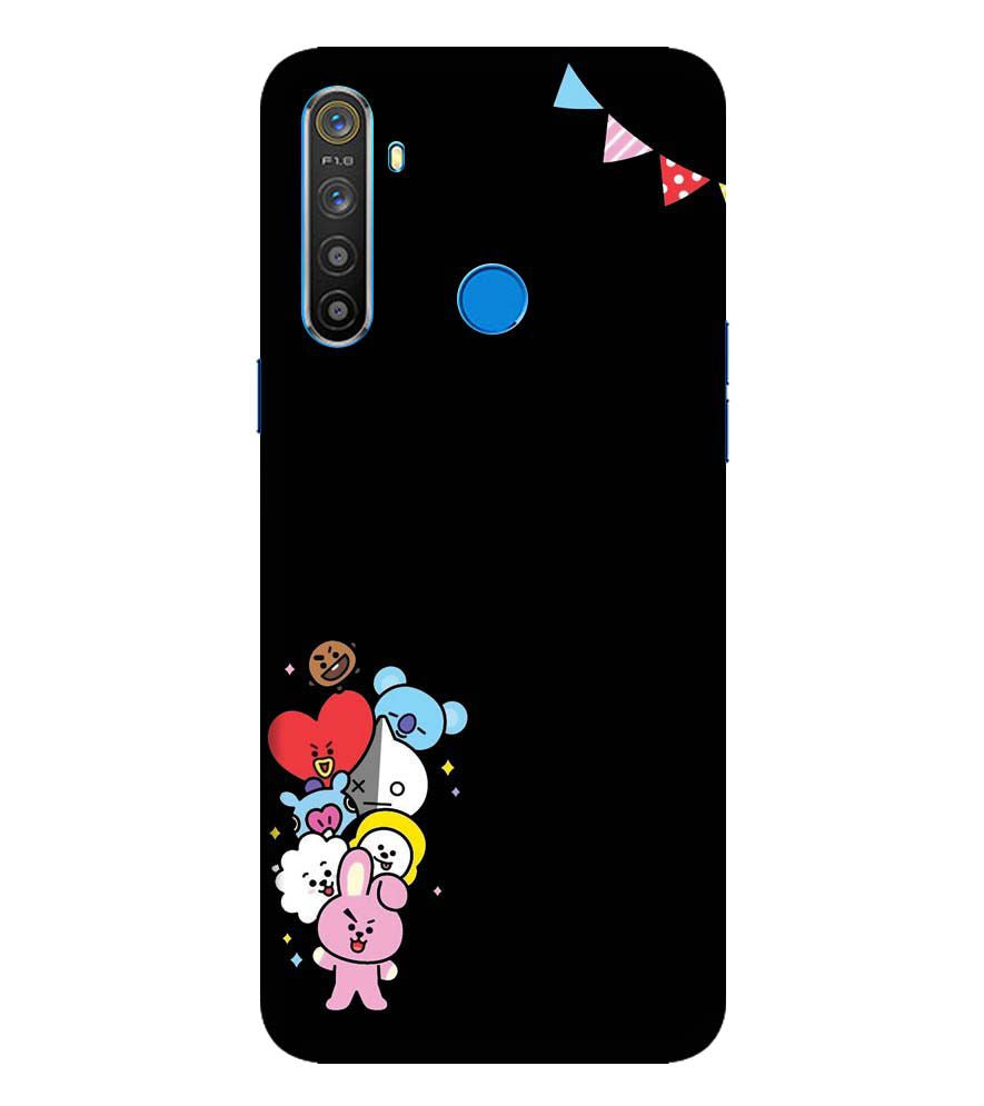 PS1325-Animals Brigade Back Cover for Realme 5i