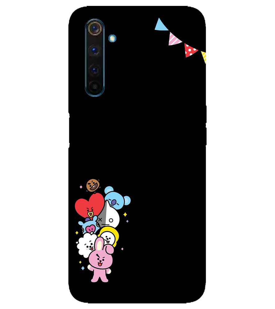 PS1325-Animals Brigade Back Cover for Realme 6 Pro