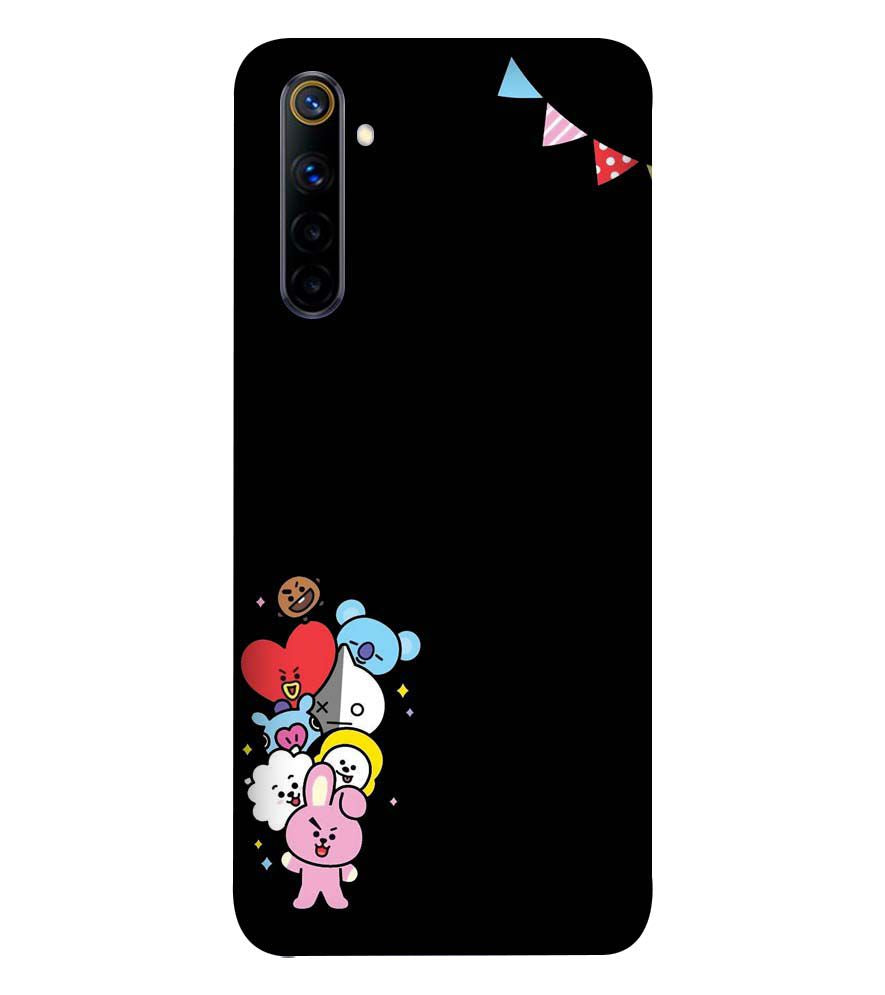 PS1325-Animals Brigade Back Cover for Realme 6i