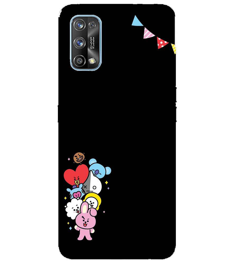 PS1325-Animals Brigade Back Cover for Realme 7 Pro