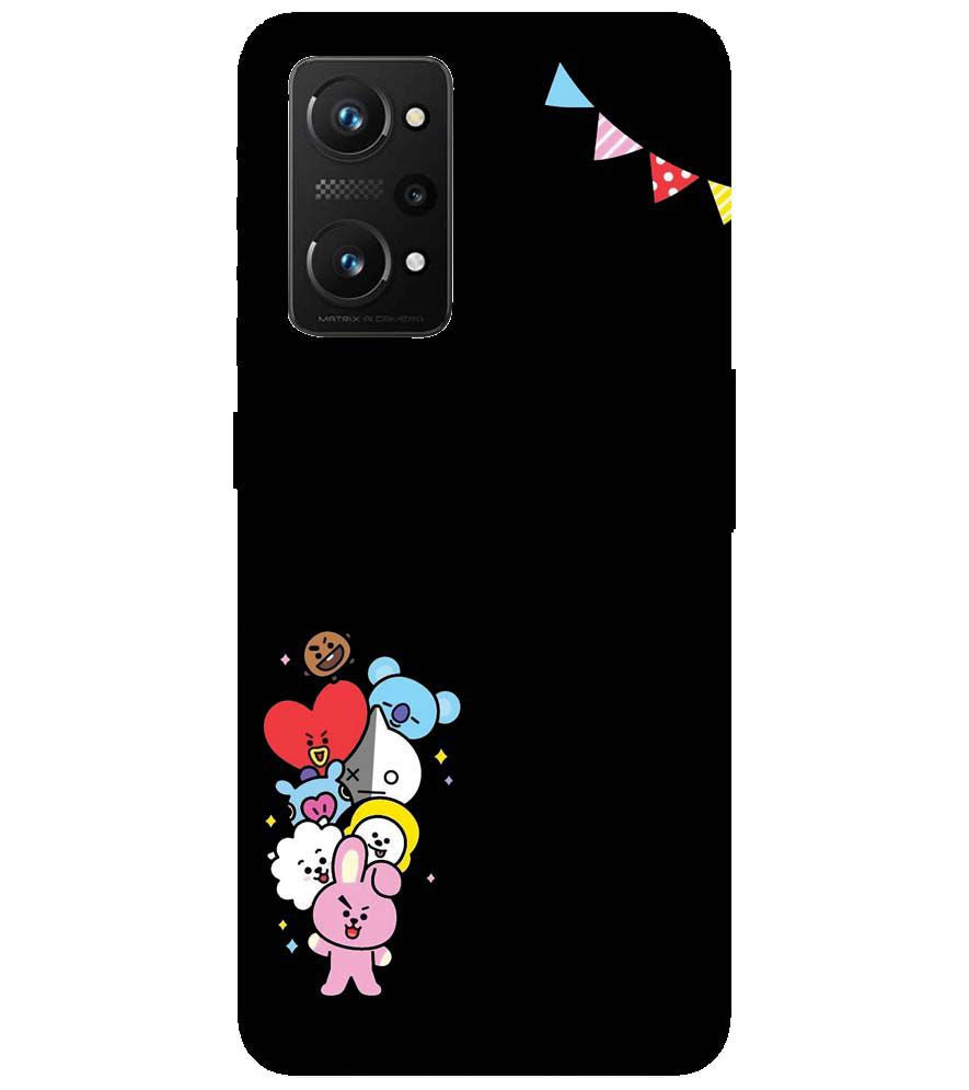 PS1325-Animals Brigade Back Cover for Realme GT 5G