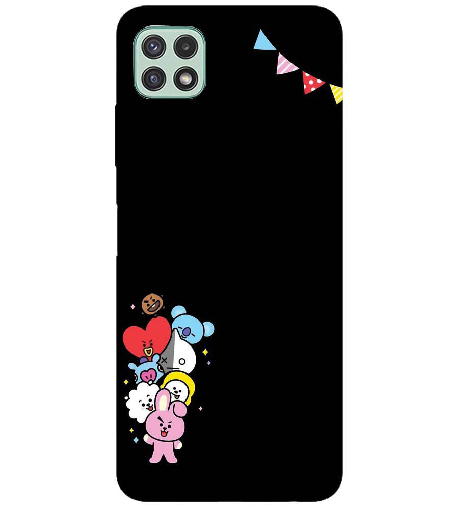 PS1325-Animals Brigade Back Cover for Samsung Galaxy A22 5G