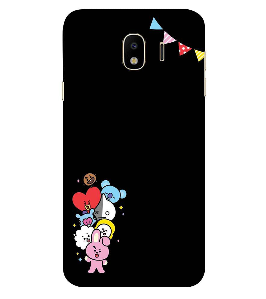 PS1325-Animals Brigade Back Cover for Samsung Galaxy J4 (2018)