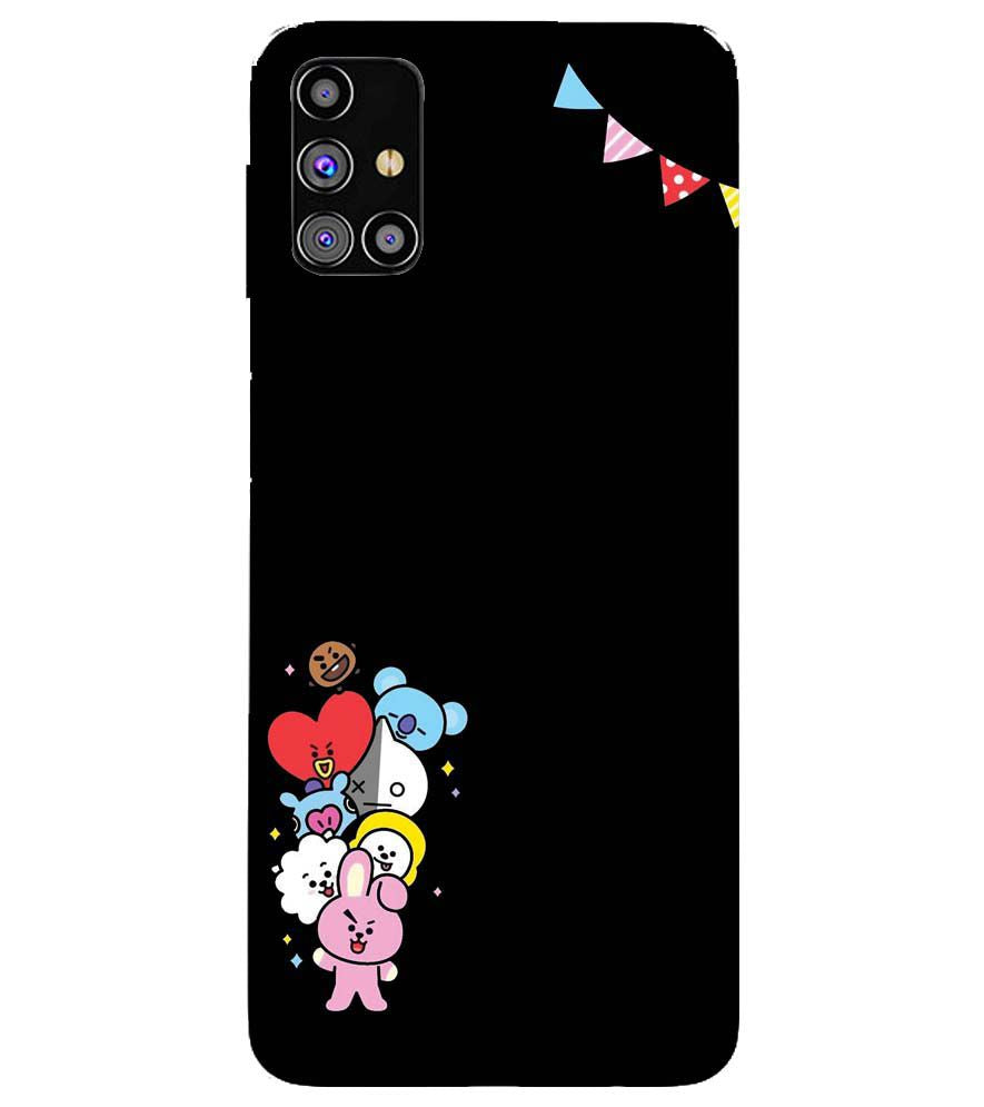 PS1325-Animals Brigade Back Cover for Samsung Galaxy M31s