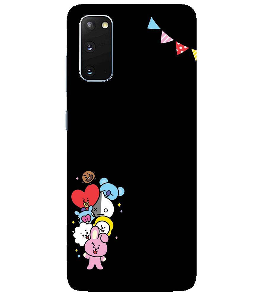 PS1325-Animals Brigade Back Cover for Samsung Galaxy S20 5G