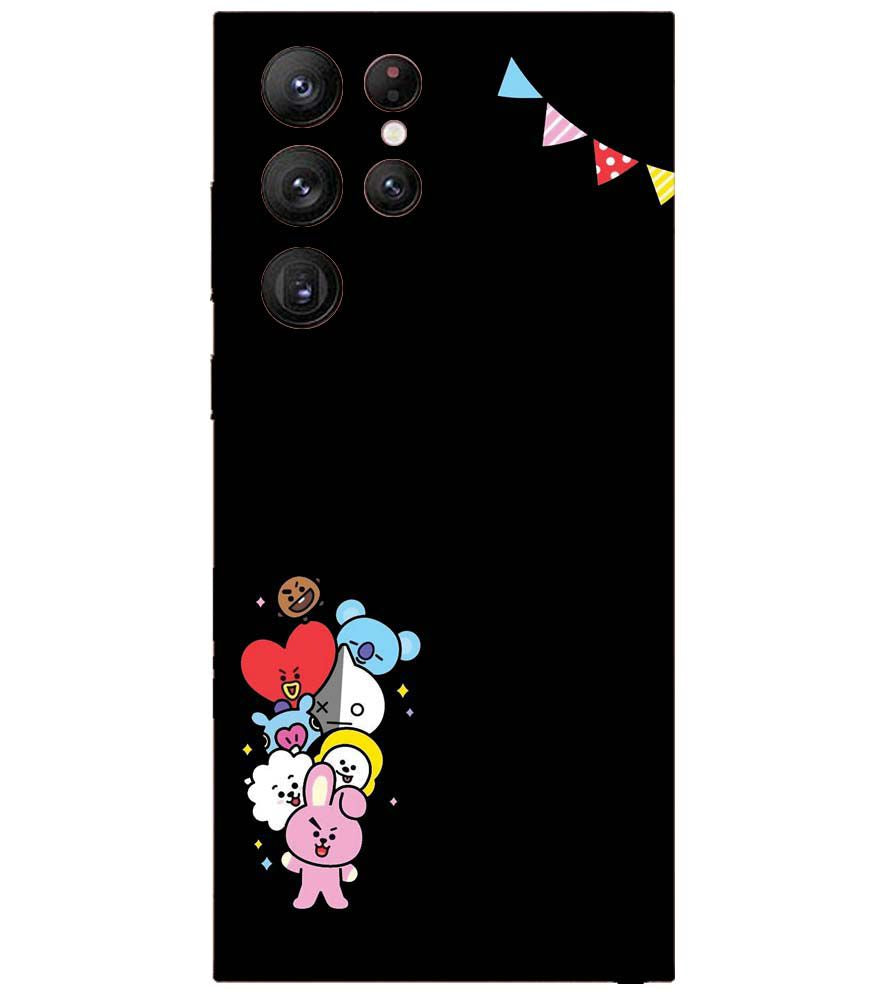 PS1325-Animals Brigade Back Cover for Samsung Galaxy S22 Ultra 5G