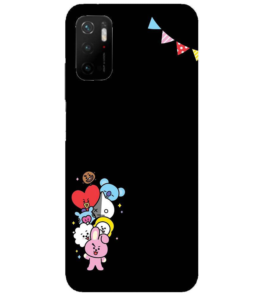 PS1325-Animals Brigade Back Cover for Xiaomi Poco M3 Pro 5G