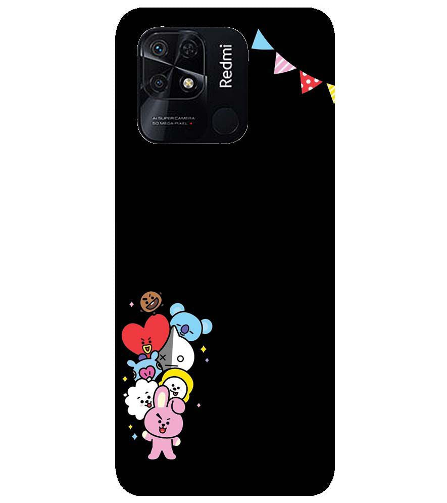 PS1325-Animals Brigade Back Cover for Xiaomi Redmi 10 Power