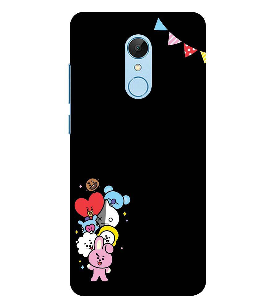 PS1325-Animals Brigade Back Cover for Xiaomi Redmi 5