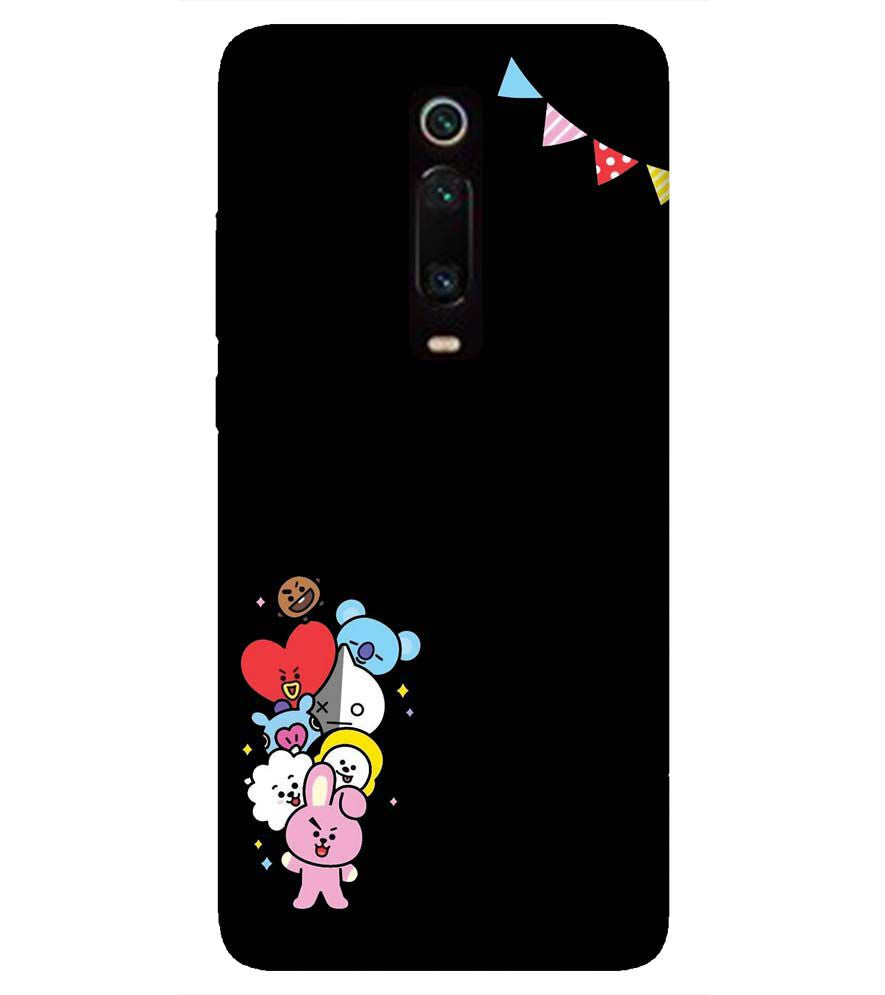 PS1325-Animals Brigade Back Cover for Xiaomi Redmi K20 and K20 Pro