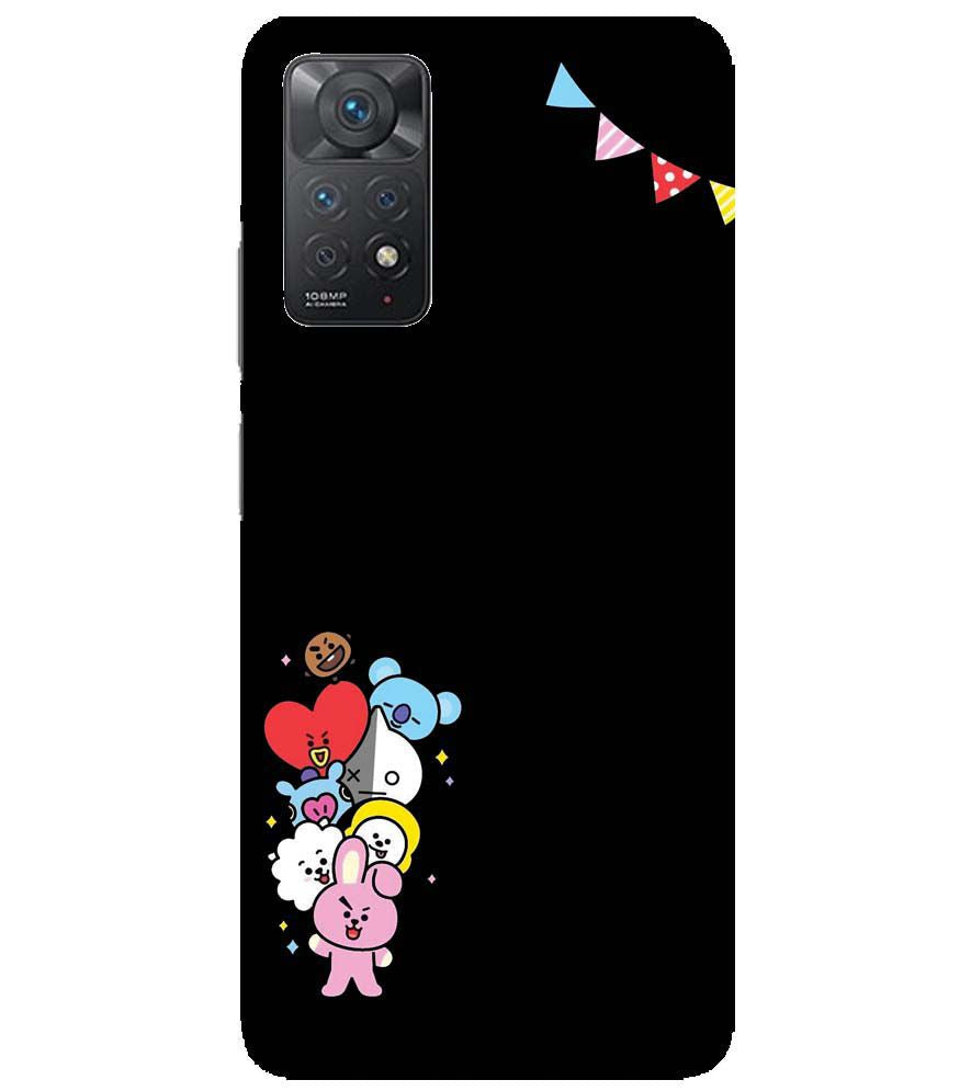 PS1325-Animals Brigade Back Cover for Xiaomi Redmi Note 11 Pro