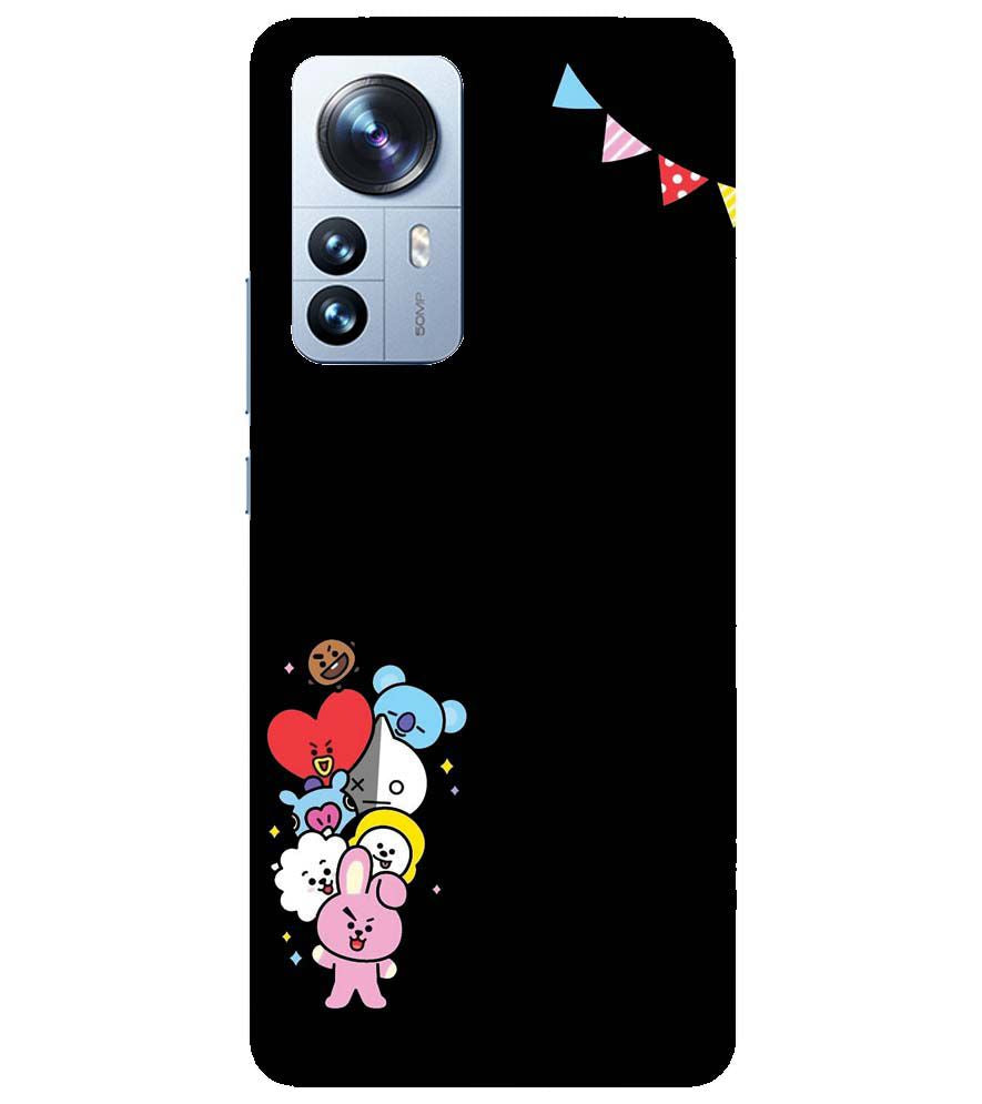 PS1325-Animals Brigade Back Cover for Xiaomi Redmi Note 12 Pro