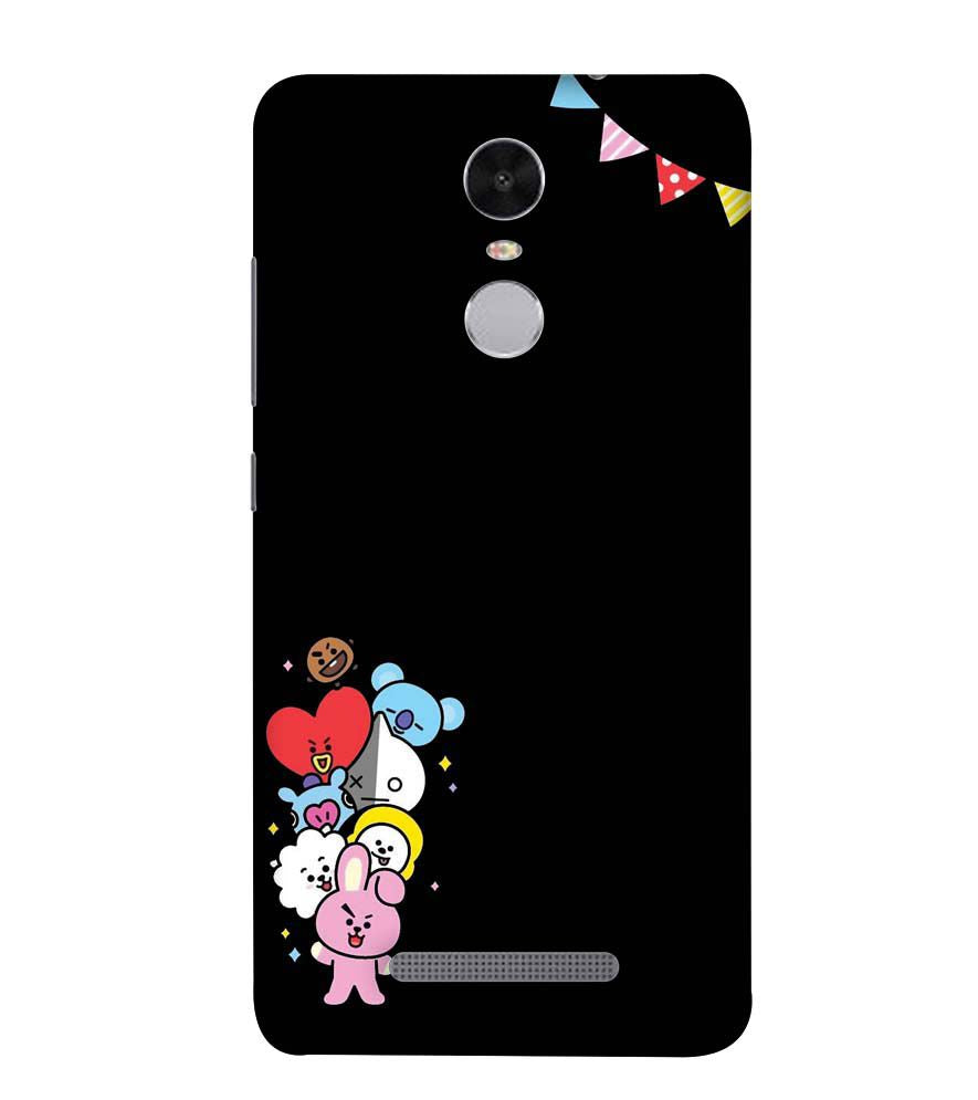 PS1325-Animals Brigade Back Cover for Xiaomi Redmi Note 4