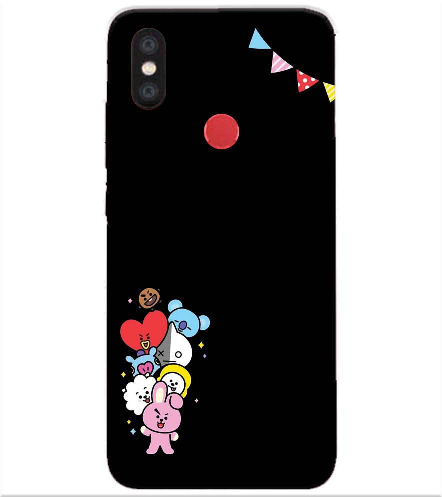 PS1325-Animals Brigade Back Cover for Xiaomi Redmi Y2