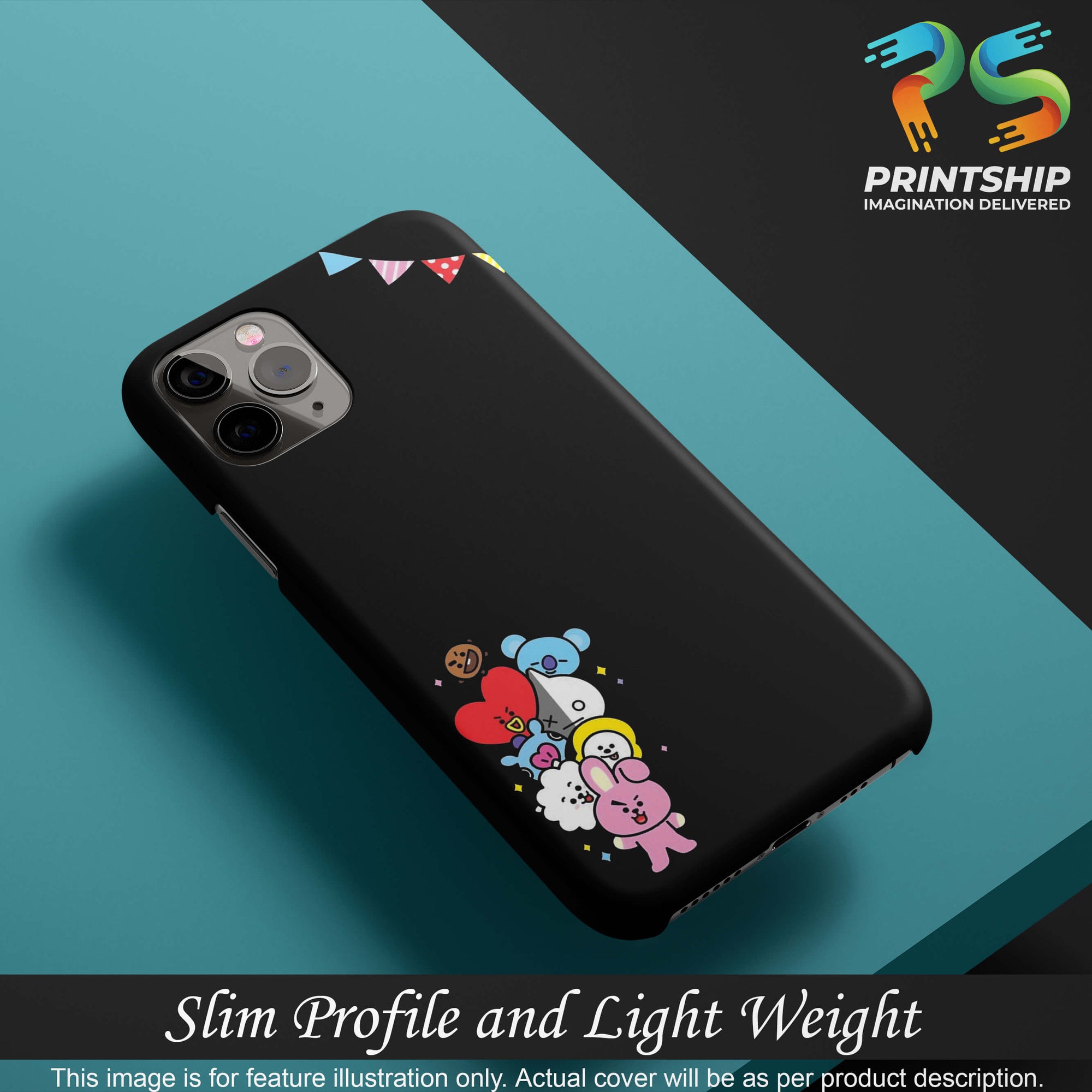 PS1325-Animals Brigade Back Cover for Realme 7 Pro-Image4