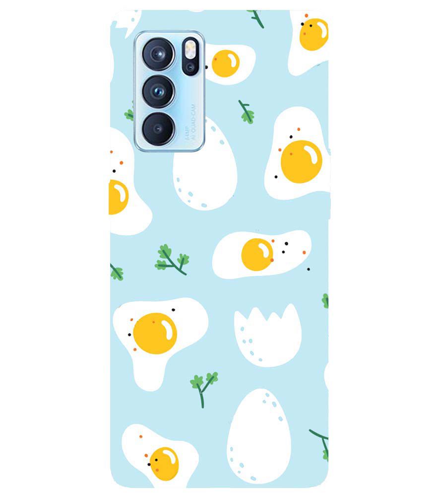 PS1326-Natural Abstract Pattern Back Cover for Oppo Reno6 5G