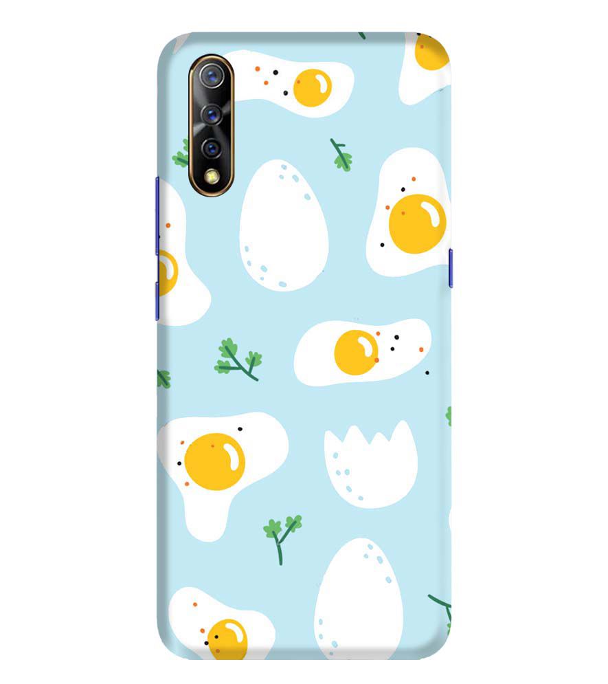 PS1326-Natural Abstract Pattern Back Cover for Vivo S1