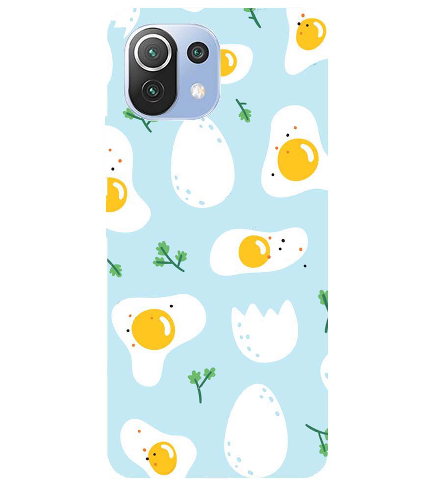 PS1326-Natural Abstract Pattern Back Cover for Xiaomi Mi 11 Lite