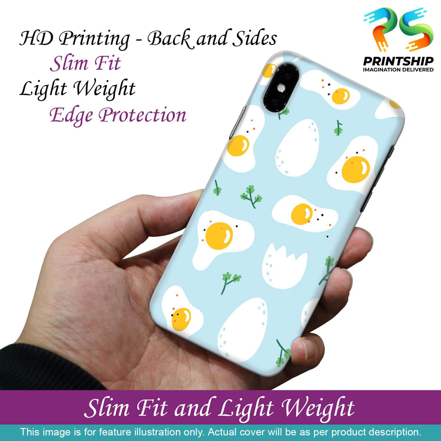 PS1326-Natural Abstract Pattern Back Cover for Realme GT 5G-Image2