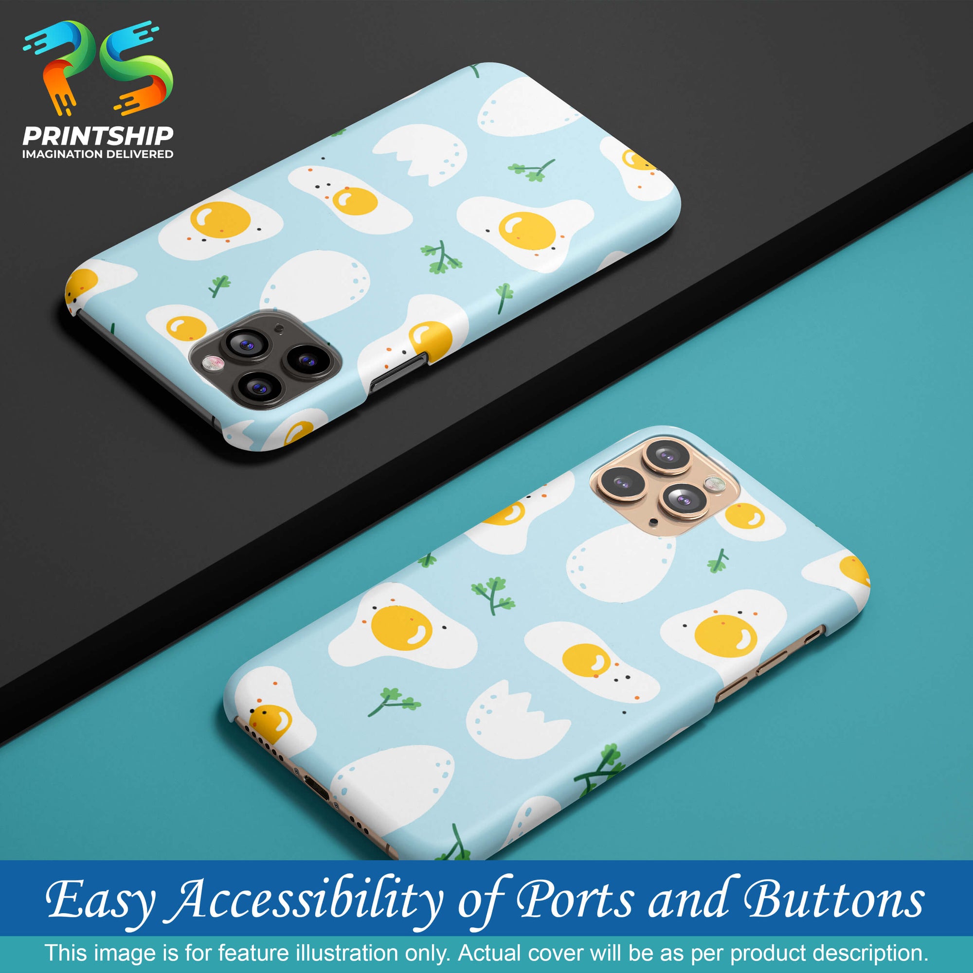 PS1326-Natural Abstract Pattern Back Cover for Xiaomi Redmi Note 11 4G-Image5