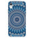 PS1327-Blue Mandala Design Back Cover for Apple iPhone XR