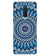 PS1327-Blue Mandala Design Back Cover for OnePlus 8