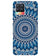 PS1327-Blue Mandala Design Back Cover for Realme 8