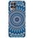 PS1327-Blue Mandala Design Back Cover for Realme Narzo 50