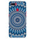 PS1327-Blue Mandala Design Back Cover for Realme U1