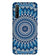 PS1327-Blue Mandala Design Back Cover for Realme X2