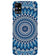 PS1327-Blue Mandala Design Back Cover for Samsung Galaxy M31s