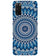 PS1327-Blue Mandala Design Back Cover for Samsung Galaxy S20 5G