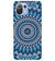 PS1327-Blue Mandala Design Back Cover for Xiaomi Mi 11 Lite