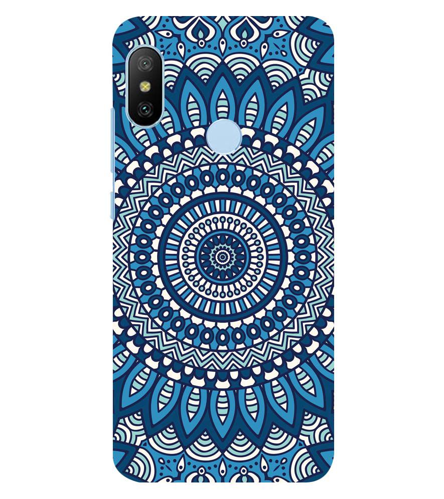 PS1327-Blue Mandala Design Back Cover for Xiaomi Redmi A2