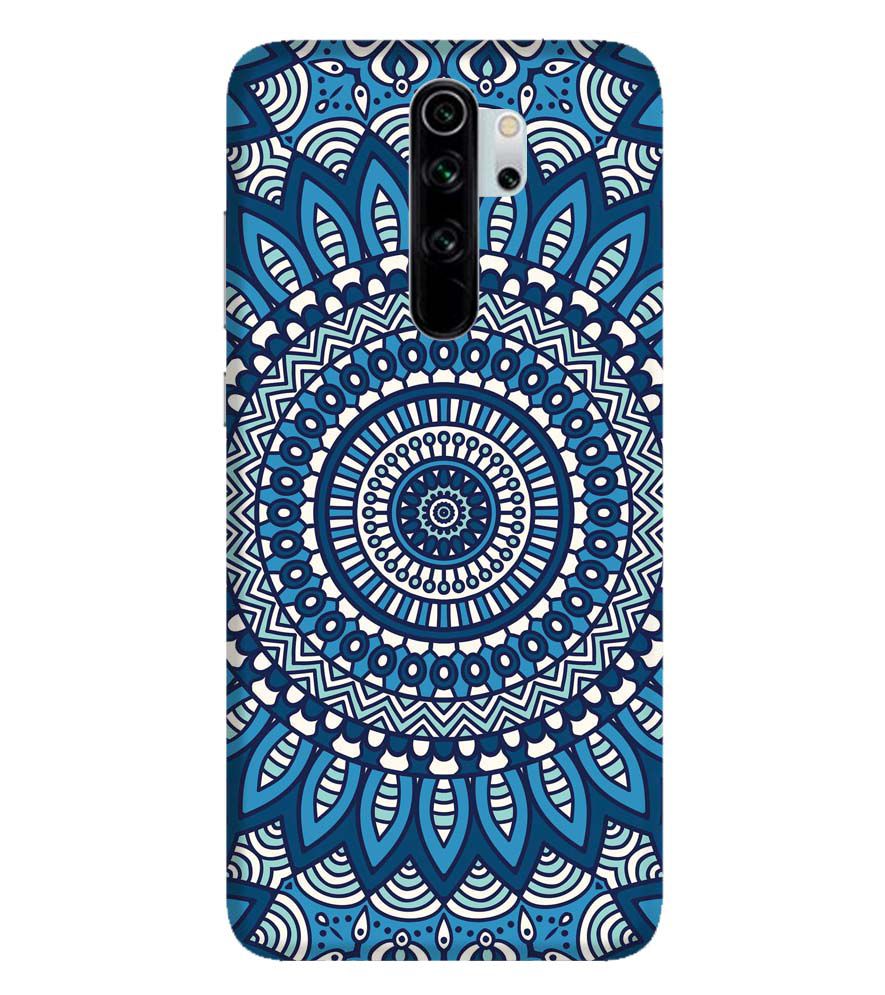 PS1327-Blue Mandala Design Back Cover for Xiaomi Redmi Note 8 Pro